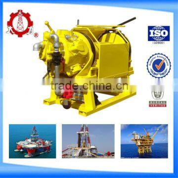 3.5 ton Manual brake Air Tugger winch for oilfield