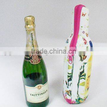 GC-- New Design PU Smooth Surface Bottle Packaging Champagne Eva Cases photo-2