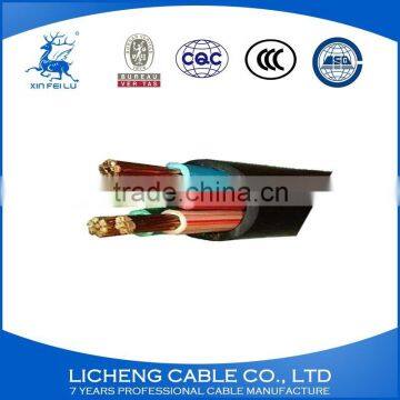 5 Cores Copper Xlpe Insulated Pvc Coated Electrical Power Cable 5x25mm2 photo-3