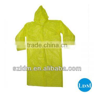 Wholesale Promotion Pvc Plastic Adults Rain Poncho