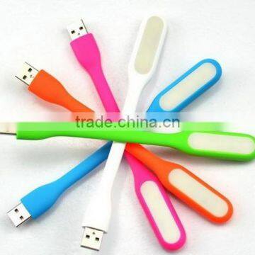 Portable USB LED Lamp Bendable Mini Led Desk Lamp For Power Bank