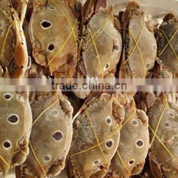 frozen whole three spotted crab with high quality