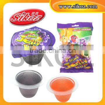 sk-v009 20pcs15g mini Fruit Jelly Cup in bag