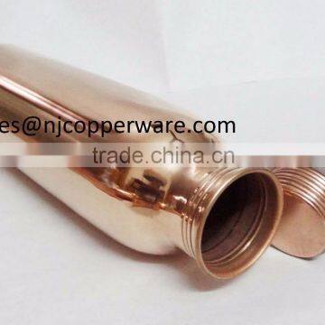 Traveller's Pure Copper Water Bottle for Ayurvedic Health Benefits photo-3