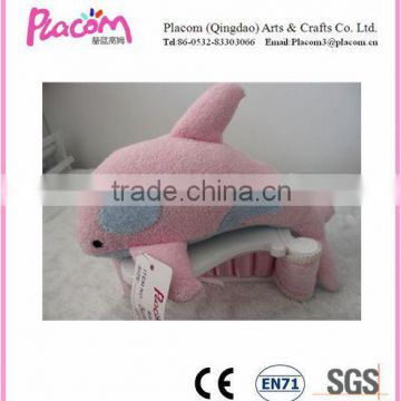 2015 HOT Selling Lovely Cute Plush Dolphin Baby Toys