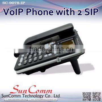 SunComm SC-9078-IP 2 VoIP account for office use IP Phone