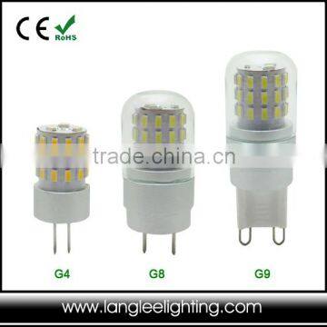 3W Aluminium + Glass G4 G8 G9 LED Light G8