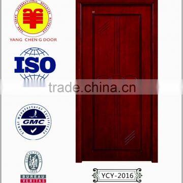 Custom Simple Design Composite Wood Doors, Quality HDF Single Swing Wood Door