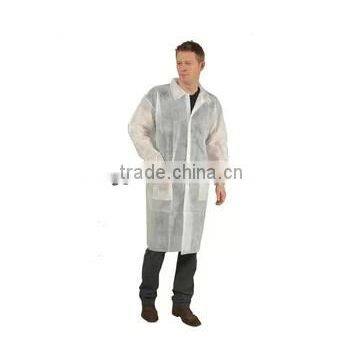 white PP lab coat