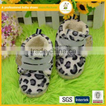 New arrival winter warm baby shoes 2016 hot sale high quality soft baby winter shoes