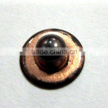 colorful brass rivet for jeans
