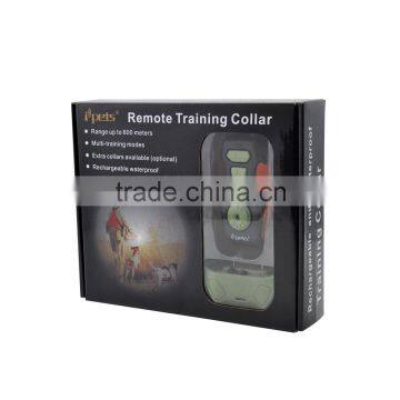 Ipets PET618-1 Rechargeable 800M Vibration Electric Training Shock Collar For Small Dogs photo-5