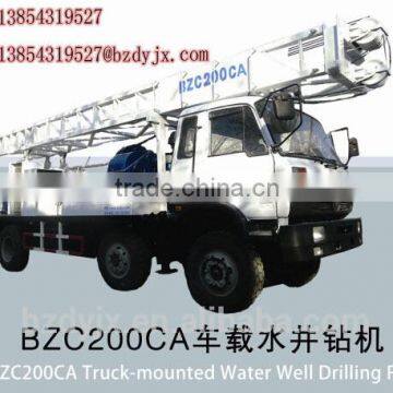 200m truck mounted drilling rig