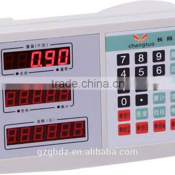 New ABS Plastic Pricing Weighing Indicator , Portatble Good Qualty Price Counting Weighing Indicator Scale photo-3