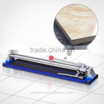 HomCom 32" Heavy Duty Ceramic Tile Cutter - Blue/Red