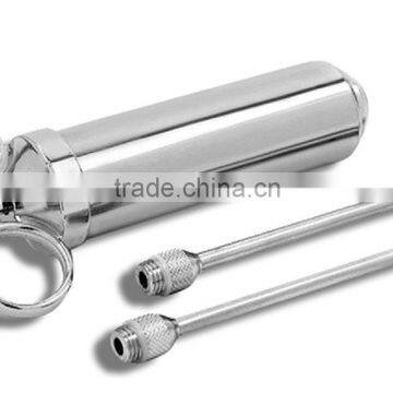 Stainless-Steel Seasoning Injector With Marinade Needles