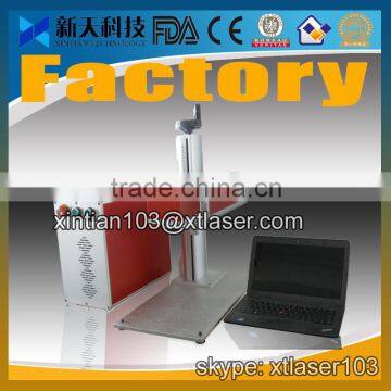 2014 hot sale portable mini fiber laser marking machine for sale