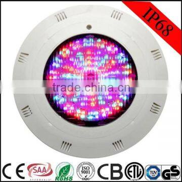 New arrival IP68 12w multi color led swimming pool light