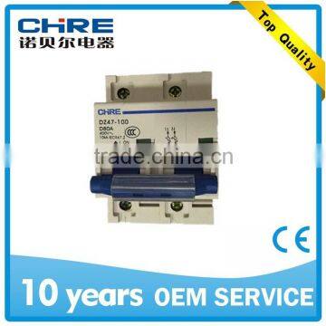 mini Circuit breaker DZ47-100 2P MCB