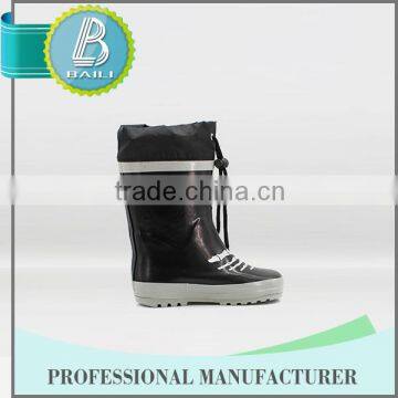 New Products Low Price 100% Natural Rubber Summer Rain Boots Shoes