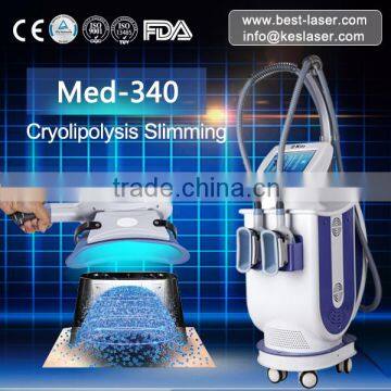 Fat Freezing&Body Slimming Machine With 2 Handles at the Same Time Work
