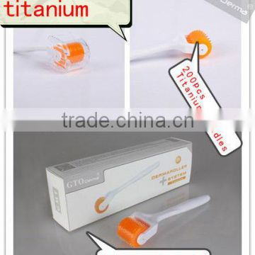 the new style GMT200 titanium alloy derma roller,micro needle ,cellulite roller massage