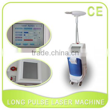 800mj 8'' True Color Touch Screen Long Pulse Nd Yag Laser Hair Removal Spider Veins Removal 1064nm