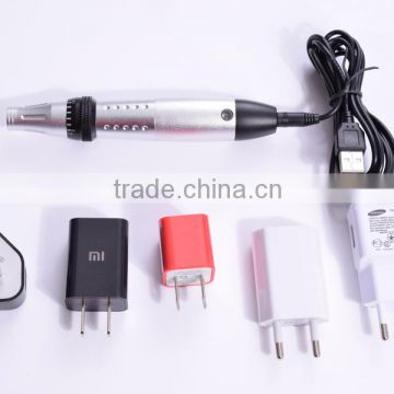 factory direct sale electric derma stampe pen dermapen pin vibration derma pen