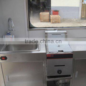2016 Shanghai JX-FS220R Factory Directly Sell Metal Grocery Cart Trailer Low Price photo-6