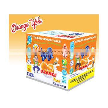 Sterilized Yogurt Flavor Orange photo-2