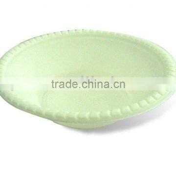 100%Biodegradable cornstarch eco friendly disposable plastic bowl