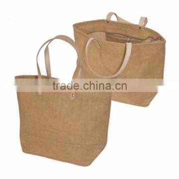 Hot sale recyclable durable lovely jute reusable shopping bags with logo