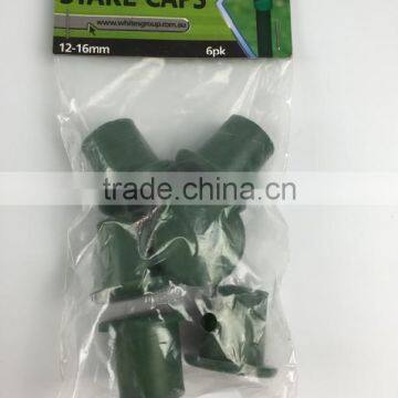 Stake caps,bamboo pole caps , 6pcs/set