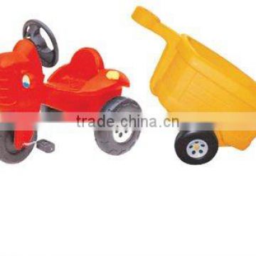 toy car with trailer