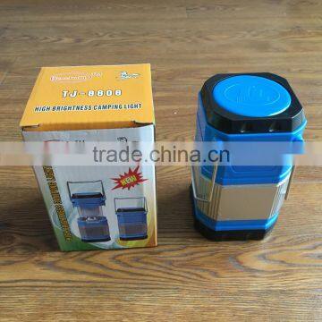 wholesale hot sell usb solar rechargeable extension type plastic camping lantern with battery