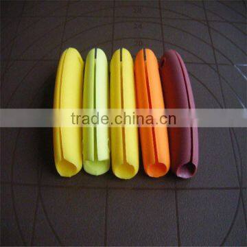 Adjustable silicone plastic bag handle luggage handle