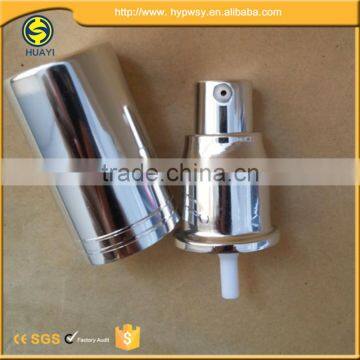 20/410 metal pump cream sprayer with metal over cap