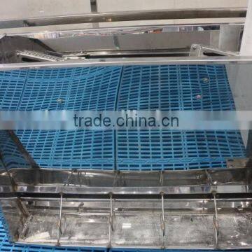 Pig Breeding Equipment Stainless Material Feeding Trough photo-2