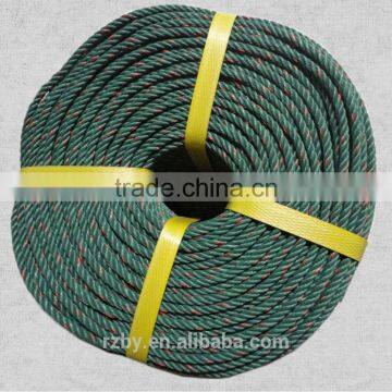 3, 4-strands colored nylon rope