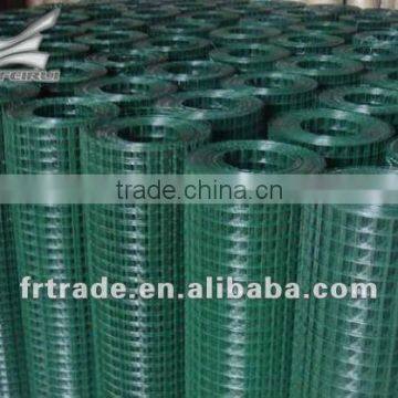 1" x 1/2" Electro galvanized before welded wire mesh guardrail