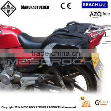 Durable rear hangle motorcycle bag