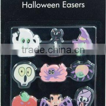 9 Pcs Halloween Eraser