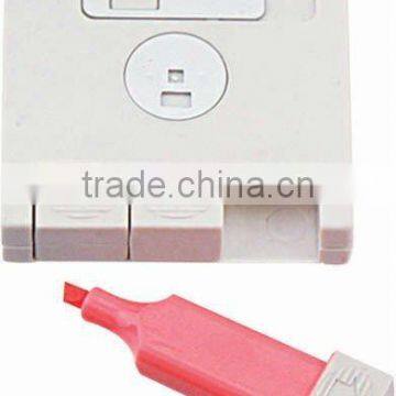 3 in 1 Fluorescent Marker Pen Highlighter/multi Colored Highlighter Pen for Promotional Novelty Fluorescent Pen Gift photo-5