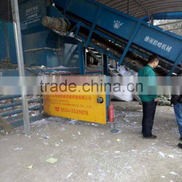 Carton Baler/ Automatic Carton Baling Press Machine/ Horizontal Carton Baler photo-2