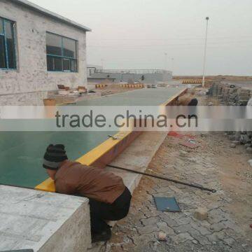 Electronic 80 Ton Portable Weighbridge 3*18m Weight Truck Scale photo-4