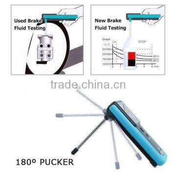 Car Truck Brake Fluid Tester With LED Indicator & 180 Degree Pucker + Built-in Buzzer photo-3