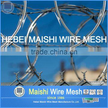 Military Galvanized Steel Razor Wire Rolls Wholesaler photo-2