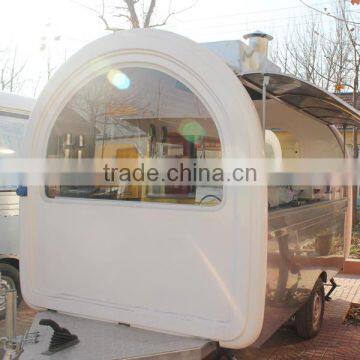 large size mobile snack food trailer