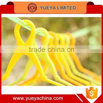 6pcs Windproof Portable Folding Plastic Clothing Coat Hanger Travel Foldable Hanger photo-5