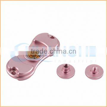 Hot Sales Fidgets Spinner Toys Aluminum Two Finger Gyro Long Time photo-4